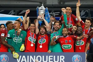 Đánh bại Angers, PSG có lần thứ 3 liên tiếp vô địch Cúp Quốc gia Pháp.
