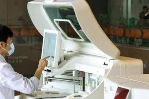 Trang thiết bị y tế có hiệu quả sử dụng thấp tại một bệnh viện có trong danh sách của Kiểm toán Nhà nước. Ảnh: TTXVN