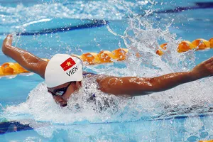  Kình ngư Nguyễn Thị Ánh Viên hứng chịu một áp lực không nhỏ. Ảnh: Nhật Anh