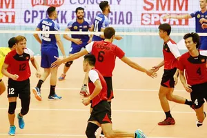 Đội tuyển bóng chuyền nam Việt Nam Ảnh: HÀ HƯNG