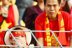 Nỗi đau “thua Thái” luôn ám ảnh cầu thủ và người hâm mộ Việt. Ảnh: Dũng Phương