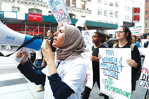 Người dân phản đối việc ngừng chương trình DACA tại thành phố New York