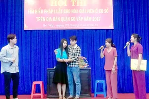 Quận Gò Vấp thi hòa giải viên ở cơ sở