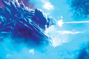 Cảnh trong phim hoạt hình Planet of the Monsters