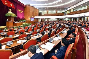 Hội nghị Trung ương 6, khoá 12 đã ban hành Nghị quyết về đổi mới, sắp xếp tổ chức bộ máy. Ảnh: VGP