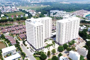 Dự án Flora Fuji (quận 9) thiết kế tiết kiệm năng lượng, nước                                                            Ảnh: Huy Anh