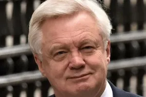Bộ trưởng phụ trách vấn đề Brexit của Anh David Davis. Ảnh: AP