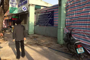 Công trình xây dựng mới Bệnh viện Quận 3 vẫn im lìm, do chưa thể  cấp điện để thi công