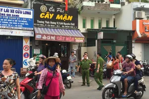 Công an Quận 1, TPHCM khám nghiệm hiện trường