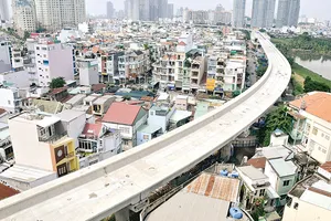 Metro Bến Thành - Suối Tiên qua quận Bình Thạnh