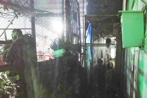 Căn phòng trọ nơi xảy ra vụ trọng án