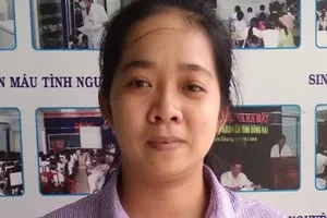 Đỗ Thị Hồng Bích đã vượt hàng trăm cây số hiến máu cứu người