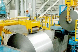 Sản xuất thép không gỉ tại tỉnh Bà Rịa - Vũng Tàu 	Ảnh: CAO THĂNG