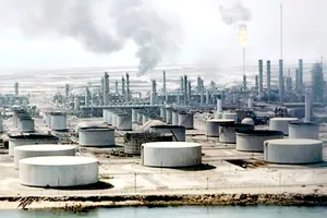 Một nhà máy lọc dầu tại Dharan của Saudi Arabia