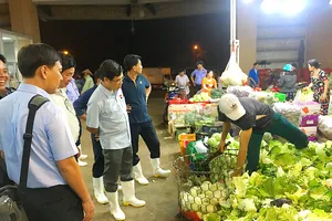 Kinh doanh nông sản tại chợ đầu mối Bình Điền