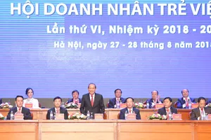 Phó Thủ tướng Thường trực Trương Hòa Bình phát biểu tại Đại hội. Ảnh: VGP