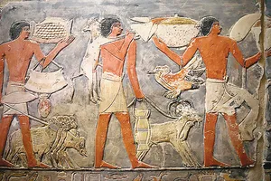 Mở cửa lăng mộ cổ Ai Cập