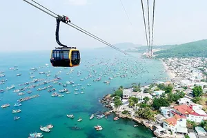 Một góc đảo Phú Quốc, tỉnh Kiên Giang 