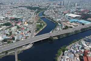  Kênh Tân Hóa - Lò Gốm sau khi được chỉnh trang.   Ảnh: THÀNH TRÍ