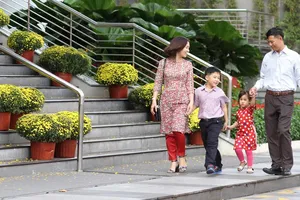 Hạnh phúc trọn vẹn luôn là ước muốn của mọi gia đình.  Ảnh: HIẾU NGHĨA