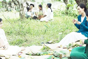 Một cảnh trong phim Vợ ba                          .  Ảnh: Đ.P.C.C