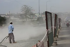 Kiến nghị xử lý ô nhiễm bụi xây dựng