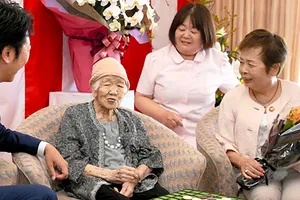 Cụ bà Kane Tanaka, người Nhật Bản, 116 tuổi