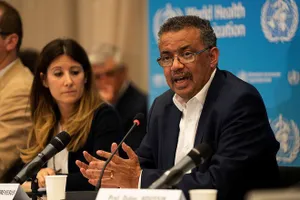 Tổng Giám đốc WHO Tedros Adhanom Ghebreyesus. Ảnh: REUTERS  