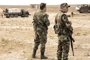 Quân đội Thổ Nhĩ Kỳ tại biên giới giáp Syria