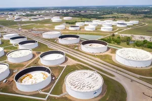 Kho dự trữ dầu chiến lược Cushing tại Oklahoma, Mỹ. Nguồn: REUTERS