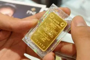Vàng SJC giảm gần 2,5 triệu đồng/lượng 