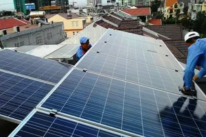 Cả nước có 42.187 dự án điện mặt trời mái nhà