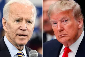  Hiện Tổng thống Donald Trump và ứng cử viên Joe Biden đang bám đuổi quyết liệt trước cuộc đua vào Nhà Trắng. Ảnh: CNN