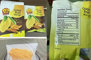 Xuất hiện ma túy mới đóng gói bao bì “nước xoài”