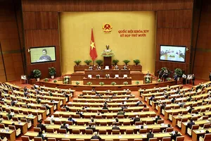 Quốc hội thảo luận về dự thảo văn kiện trình Đại hội XIII của Đảng