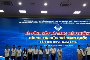 Trao giải Hội thi Tin học trẻ toàn quốc lần thứ 26