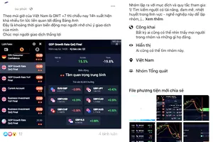 Hàng loạt app đầu tư ngoại hối trên điện thoại di động và các hội nhóm  tư vấn đầu tư tìm cách thu hút khách hàng đặt lệnh giao dịch
