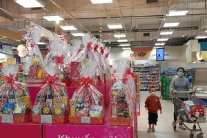 Giỏ quà Tết tại siêu thị Co.opmart