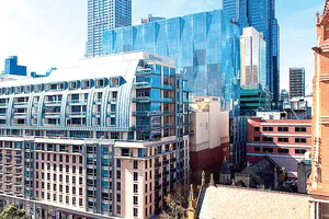 Khuôn viên khách sạn sang trọng Westin Melbourne 