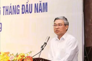 Đồng chí Mai Trực,  Phó Chủ nhiệm Ủy ban Kiểm Tra Trung ương. Ảnh: TTXVN