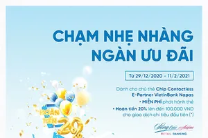 Chạm nhẹ nhàng - Ngàn ưu đãi cùng thẻ VietinBank