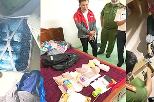 TPHCM: Bắt vụ buôn bán 16kg ma túy, 6.000 viên thuốc lắc