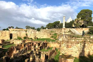 Một phần phế tích Carthage ngày nay