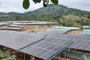 Trang trại của ông Nguyễn Huy Bình (xã Ea Nuôl, huyện Buôn Đôn, tỉnh Đắk Lắk)  đầu tư hệ thống ĐMTMN vi phạm các quy định về đất đai và xây dựng