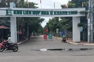 Dự án khu nhà ở Khang Linh. Ảnh: NÔNG NGÂN