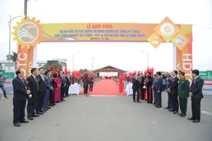 Khởi công dự án đầu tư xây dựng và kinh doanh kỹ thuật  KCN Bá Thiện - PK 1 và dự án khu nhà ở công nhân