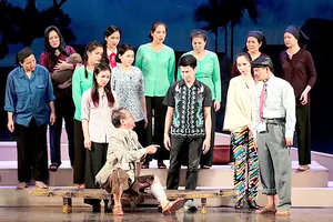 Một cảnh trong vở kịch Bệnh sĩ