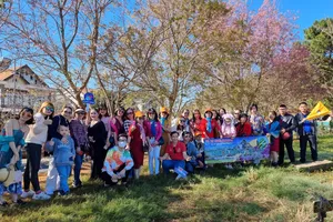 Khách tham gia tour Tà Đùng- Đà Lạt