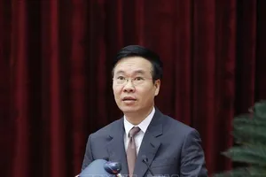 Đồng chí Võ Văn Thưởng, Uỷ viên Bộ Chính trị, Thường trực Ban Bí thư. Ảnh: TTXVN