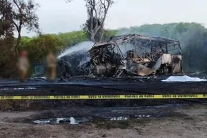 Hiện trường vụ tai nạn. Nguồn: Mexico.detailzero.com